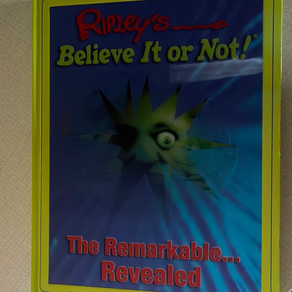 Ridley’s Believe It or Not! The Remarkable…Revealed
